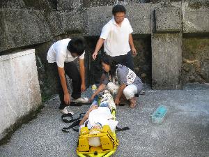 100複合式防災教育訓練成果，開新視窗